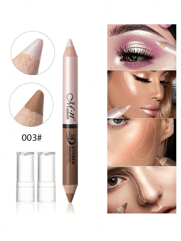 Shein - Multifunction Double-Ended Eyeshadow & Contour Pencil