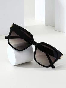 Shein - Women Geo Frame Fashion Glasses