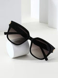 Shein - Women Geo Frame Fashion Glasses