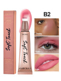 Shein - Liquid Blush,1Pc Smudge Proof Multi-Function Blush Stick Facial Cheek Blusher Contour Blush Wand For Women - Coral