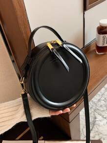 Shein - Round Design Lady Handbag Vintage Bag