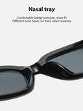 Shein - European And American Style Women's Sunglasses Retro Fashion Uv Protection Small Face