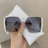 Shein - 1pc Women's 2024 New Arrivals High Brow Street Style Fashion Sunglasses