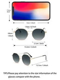 Shein - Geometric Frame Fashion Glasses Shades Beach Accessories