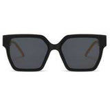 Shein - 1pc Women's Plastic Frame Square Sunglasses Suitable For Daily Wear Elegant Sunglasses