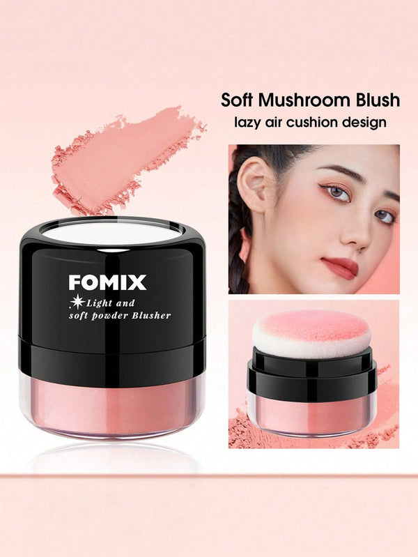 Shein - Blush Stick, Air Cushion Design Soft Mushroom Blush Long Lasting Waterproof Cream Blush Makeup Facial Cheek Blusher Contour