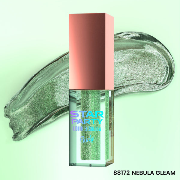 Rude Cosmetics - Star Party Liquid Glitter Eyeshadow - Nebula Gleam