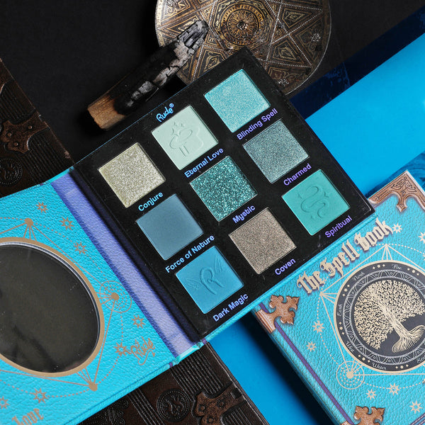 Rude The Spell Book Smooth and Blendable Eyeshadow Palette - Love