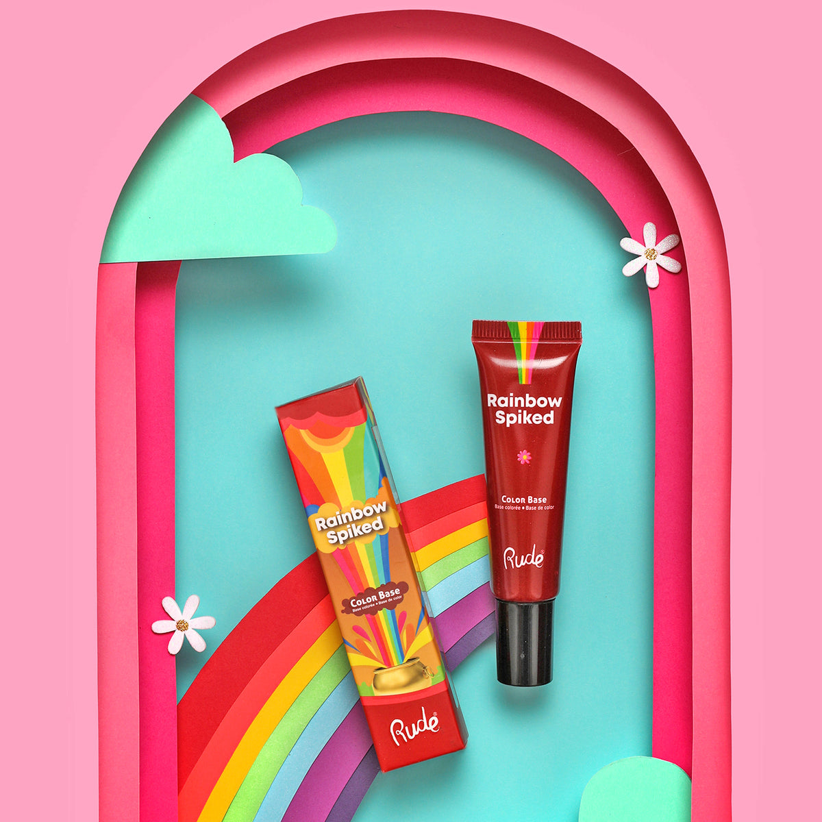 Rude Cosmetics - Rainbow Spiked Base Pigment - Red – Bagallery