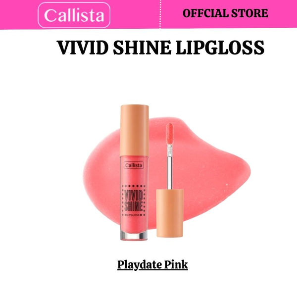 Callista Vivid Shine Lip Gloss - 107 Playdate Pink