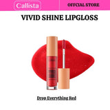 Callista Vivid Shine Lip Gloss - 101 Drop Everything Red