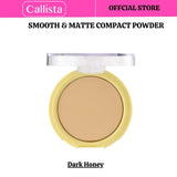 Callista Smooth & Matte Compact Powder - 30 Dark Honey