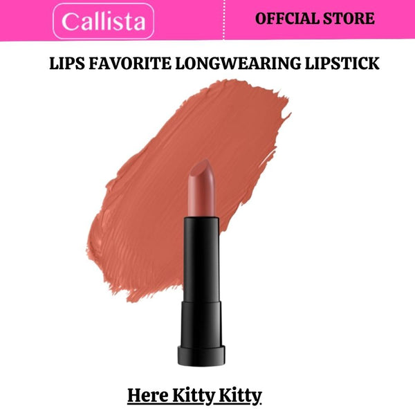 Callista Lips Favorite Longwearing Lipstick - 306 Here Kitty Kitty