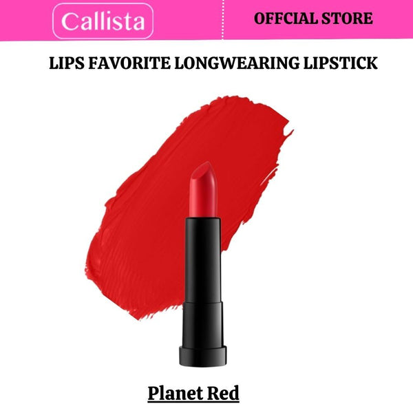 Callista Lips Favorite Longwearing Lipstick - 302 Planet Red