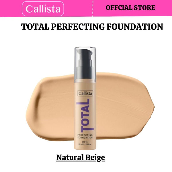 Callista Total Perfecting Foundation - 220 Natural Beige