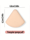 Shein - 3Pcs Dual-Use Cotton Candy Air Cushion Powder Puff Sponge For Liquid And Powder Foundation Makeup