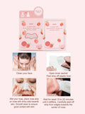 Shein - Cleansing Blackhead Removal Nasal Mask 10PCS, Nose Strips Nose Mask For Oily Skin, To Refresh, Oil Control, Clean And Minimize Pores, Acne Treatment, Deep Clean