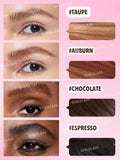 SHEGLAM - Brow-Fection Angled Brush & Dip-Chocolate Hair-Like Strokes Liquid Eyebrow Gel Pen Espresso