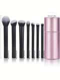 Shein - Big Size Makeup Brush Sets,Travel Makeup Brushes 7Pcs Classic Multifunctional Cosmetic Brush For Making Up Supply For Dresser,And Combination Set
