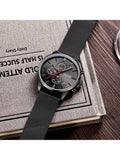 Shein- MEGIR Brand Business Men Watches Fashion Steel Mesh Strap Quartz Sports Wristwatch Waterproof