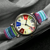 Shein - 1Pc/2Pcs/5Pcs Vintage Bohemian Women Quartz Watch Hippie Wristwatch Mother'S Day Gift