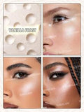 SHEGLAM - Lunar Glow Highlighter Multi-Dimensional Shine Highlighter Powder Vanilla Frost