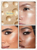 SHEGLAM - Lunar Glow Highlighter Multi-Dimensional Shine Highlighter Powder Tea Cake