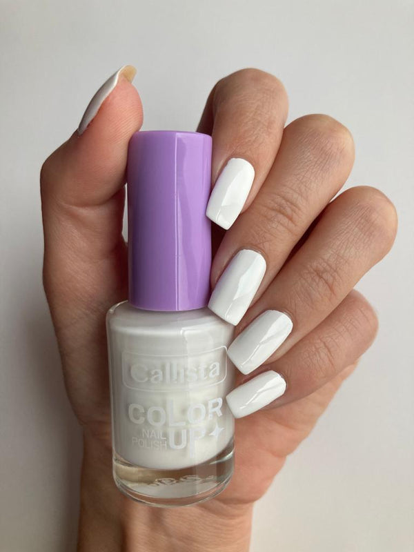 Callista - Color Up Nail Polish - 105 Limitless White