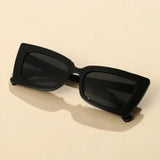 Shein - 1pc Square Shaped Women's Fashion Y2K Decor Street Style Glasses