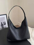 Shein - 2024 Fashion Solid Color Popular Commuting Tote Bag