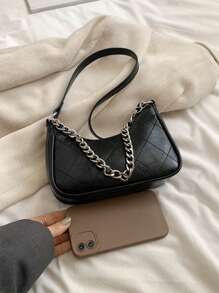 Shein - Minimalist And Fashionable Commuter Chain Bag