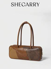 Shein - SHECARRY Women Sholuder Bags Patina Pu