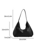 Shein - Old Moeny, Lightweight,Business Casual 1pc Vintage French Moon Shaped Armpit Bag