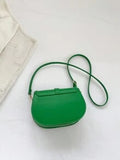 Shein - Half-Moon Flap Crossbody Bag