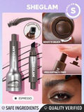 SHEGLAM - Brow-Fection Angled Brush & Dip-Chocolate Hair-Like Strokes Liquid Eyebrow Gel Pen Espresso