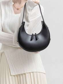 Shein - New Crescent Bag Fashion Underarm Bag Personalized Shoulder Bag