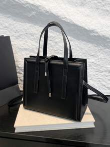 Shein - New Luxury Solid Color Shoulder Bag & Handbag