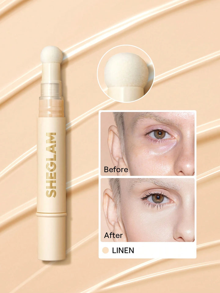 Shein - SHEGLAM Complexion Boost Concealer-Linen Sponge-Head Applicato ...