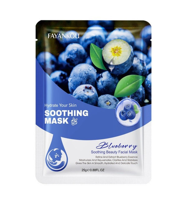 Fayankou - Blueberry Soothing Beauty Facial Mask