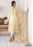 Barouqe Embroidered Swiss Lawn Sl09 D10