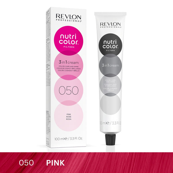 Revlon - Nutri Color™ Filters 3-In-1 Hair Color - Pink 050 - 100ml