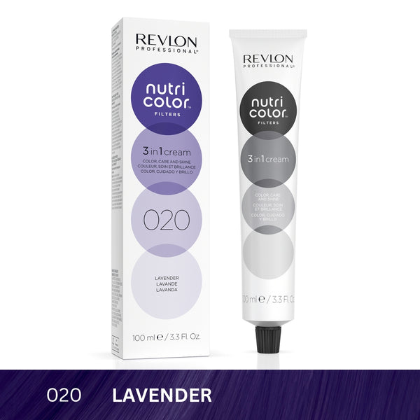 Revlon - Nutri Color™ Filters 3-In-1 Hair Color - Lavender 020 - 100ml