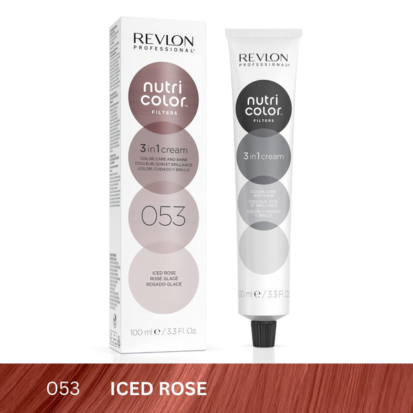 Revlon - Nutri Color™ Filters 3-In-1 Hair Color - Iced Rose 053 - 100ml
