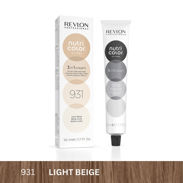 Revlon - Nutri Color™ Filters 3-In-1 Hair Color - Light Beige 931 - 50ml