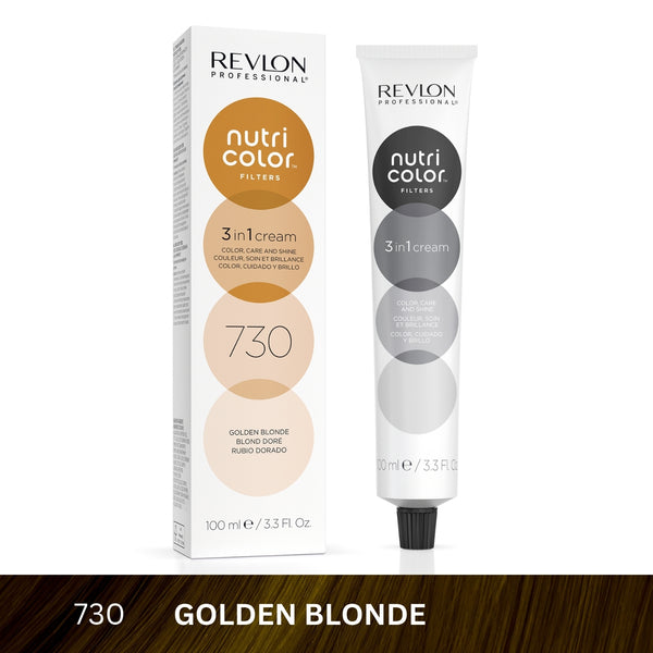Revlon - Nutri Color™ Filters 3-In-1 Hair Color - Golden Blonde 730 - 100ml
