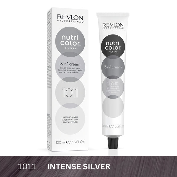 Revlon - Nutri Color™ Filters 3-In-1 Hair Color - Intense Silver 1011 - 100ml