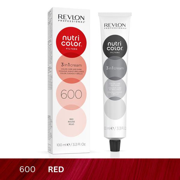 Revlon - Nutri Color™ Filters 3-In-1 Hair Color - Red 600 - 100ml