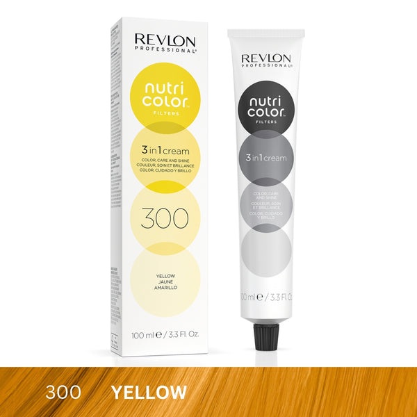 Revlon - Nutri Color™ Filters 3-In-1 Hair Color - Yellow 300 - 100Ml
