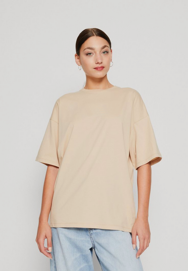 VYBE - Drop Shoulder T-shirt - Beige