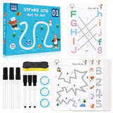 Home.Co - Reusable PreSchool Early Education Tracing Book